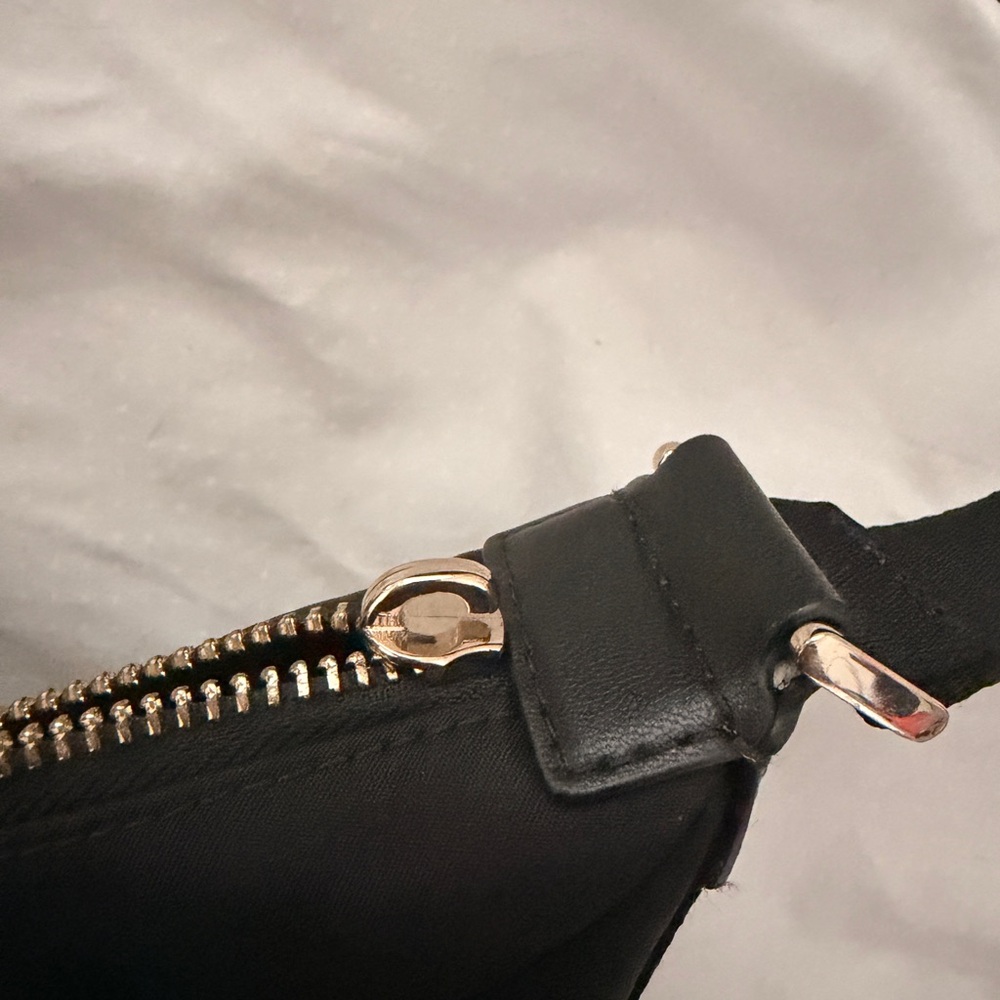 Kate Spade Black Crescent Shoulder Bag with Gold Hardware - Picture 6 of 6